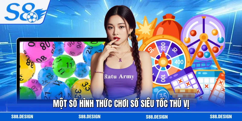 Một số hình thức chơi số siêu tốc thú vị 