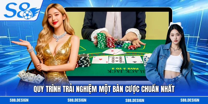 Quy trình trải nghiệm một bàn cược chuẩn nhất 