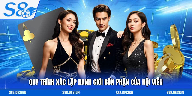 Quy trình xác lập ranh giới bổn phận của hội viên 